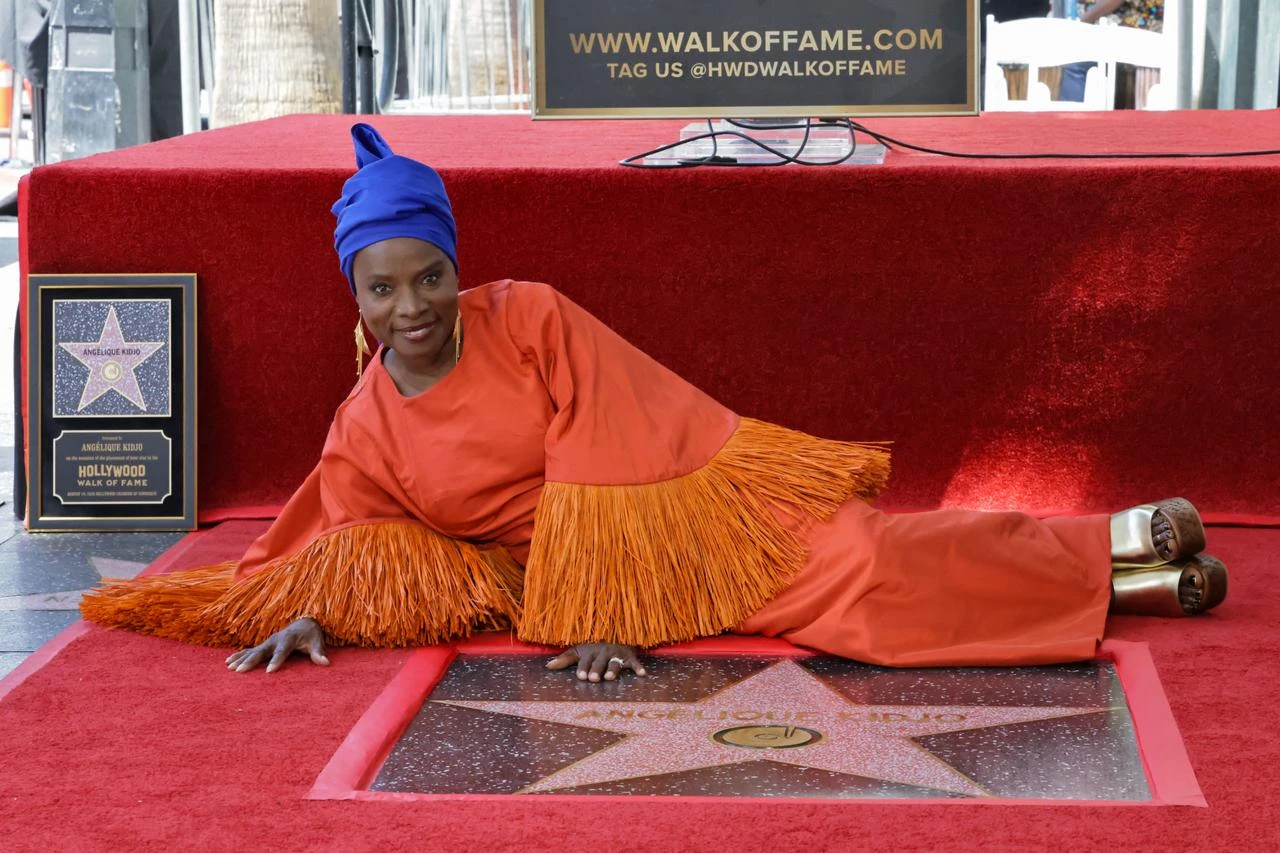 Angelique Kidjo becomes first African musician honored on Hollywood Walk of Fame