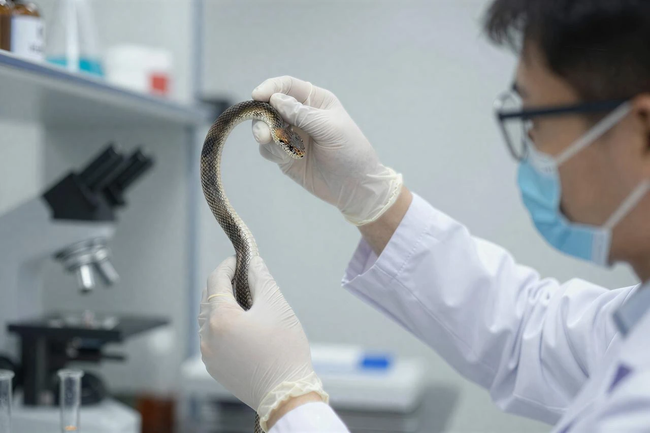 Snake makes history with world-first cancer treatment