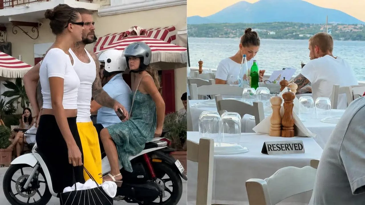Justin Bieber and Hailey Bieber were spotted enjoying a family vacation on the Greek island of Spetses. (Photo via Instagram/@haileybieberbrs)