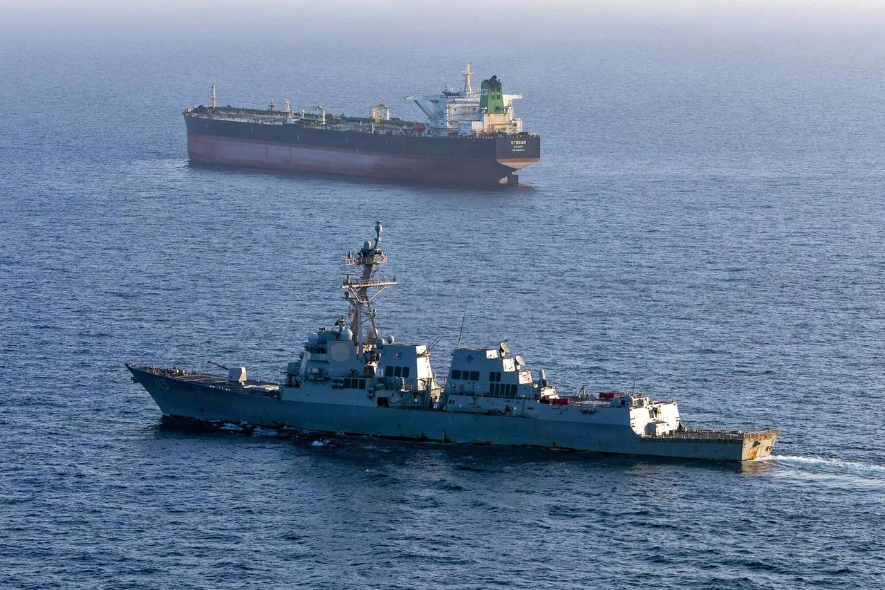 US Navy moved 15M barrels of oil through Hormuz in 1 day, US energy chief says