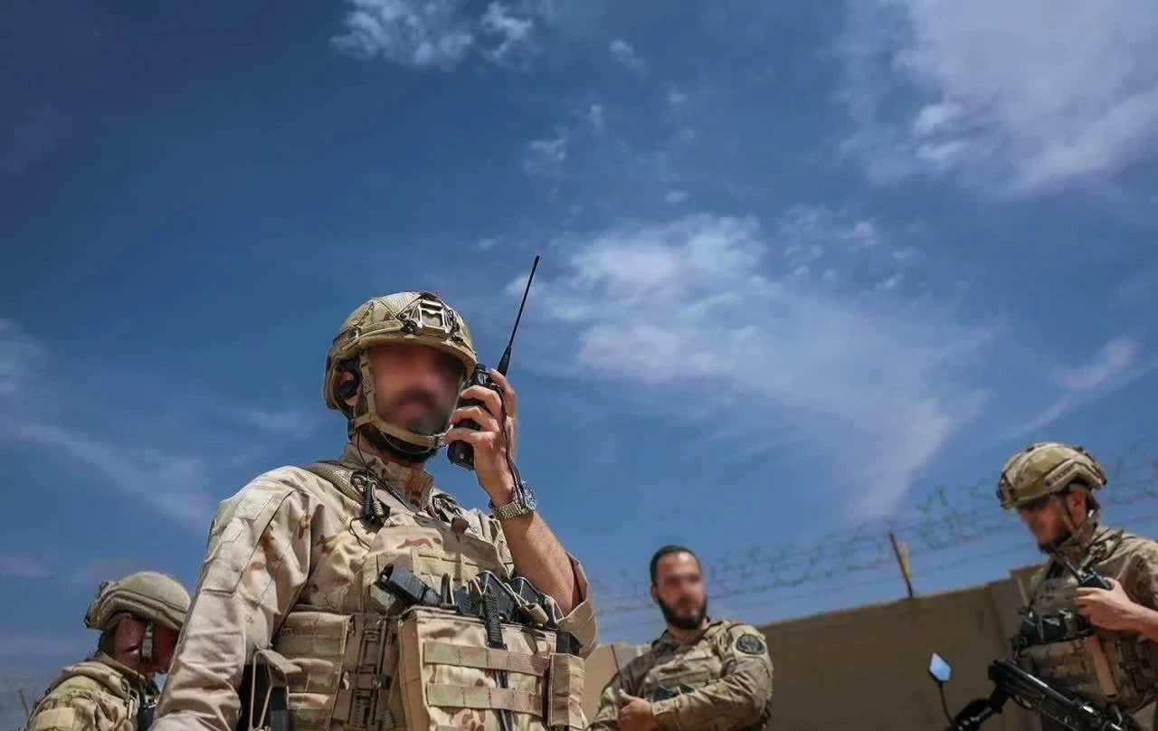 Members of the Islamic Revolutionary Guard Corps (IRGC) participate in a military exercise in Tehran province, Iran, May 12, 2026. (Photo via Islamic Revolutionary Guard Corps/HO)