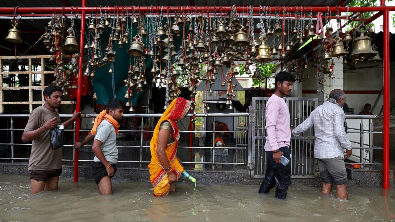 Monsoon rains flood northern India from Delhi to Varanasi
