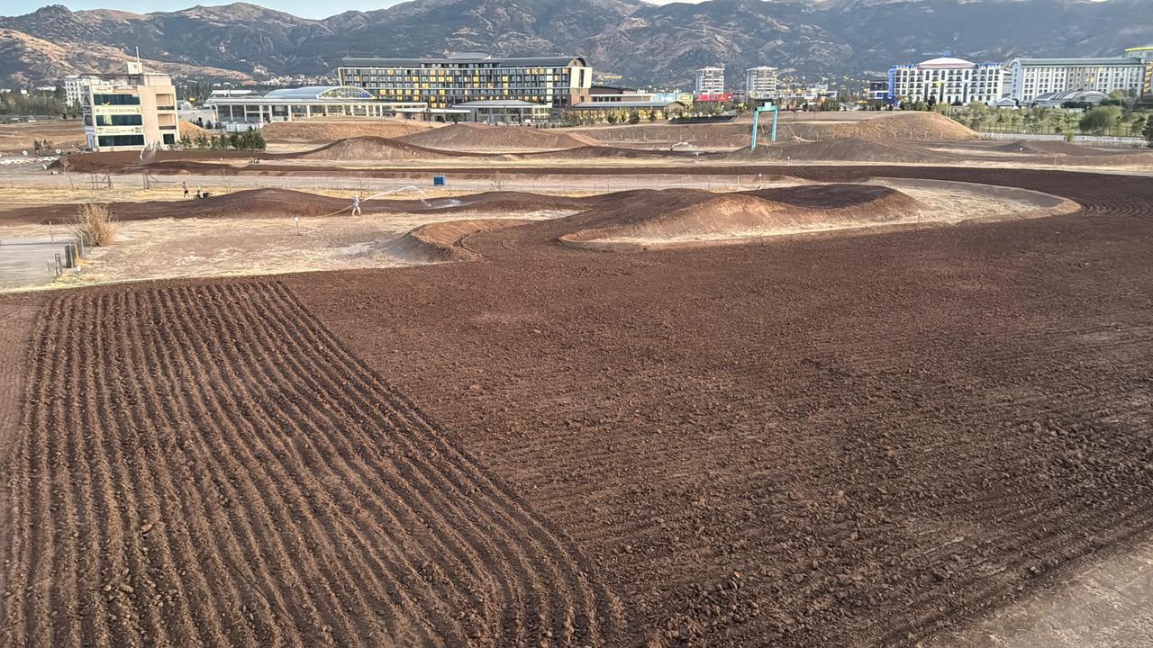 The track for the Motocross World Championship in Afyonkarahisar, Türkiye, Aug. 25, 2026. (AA Photo)