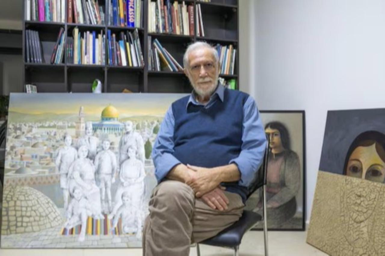 Palestinian artist Sliman Mansour, symbol of national identity, dies at 79
