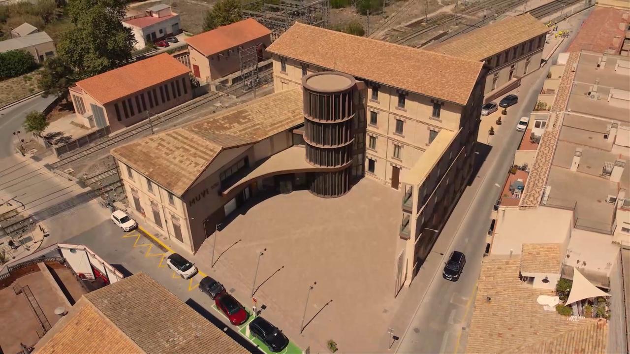 Areail photo of the Archaeological Museum "Jose Maria Soler" (MUVI – Museo de Villena). (Photo via Museo de Villena)