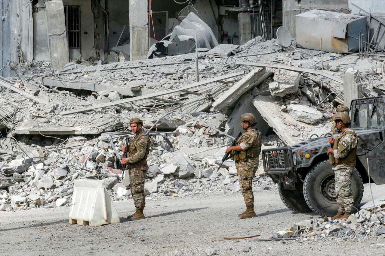 Lebanese army forces deploy in the village of Bir al-Salasel in southern Lebanon, June 15, 2026. (AFP Photo)