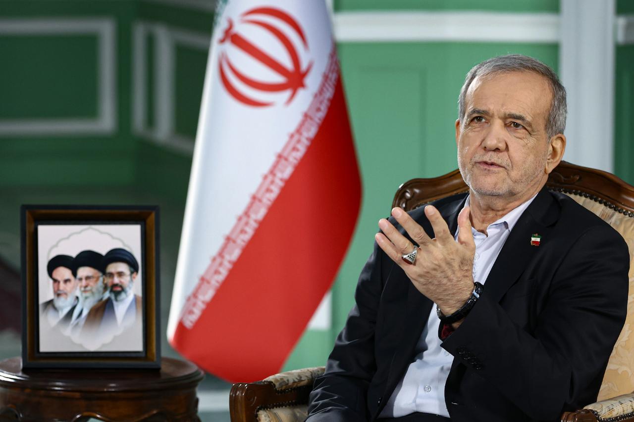 Iran's Pezeshkian urges Trump to avoid turmoil, says dialogue can resolve crisis
