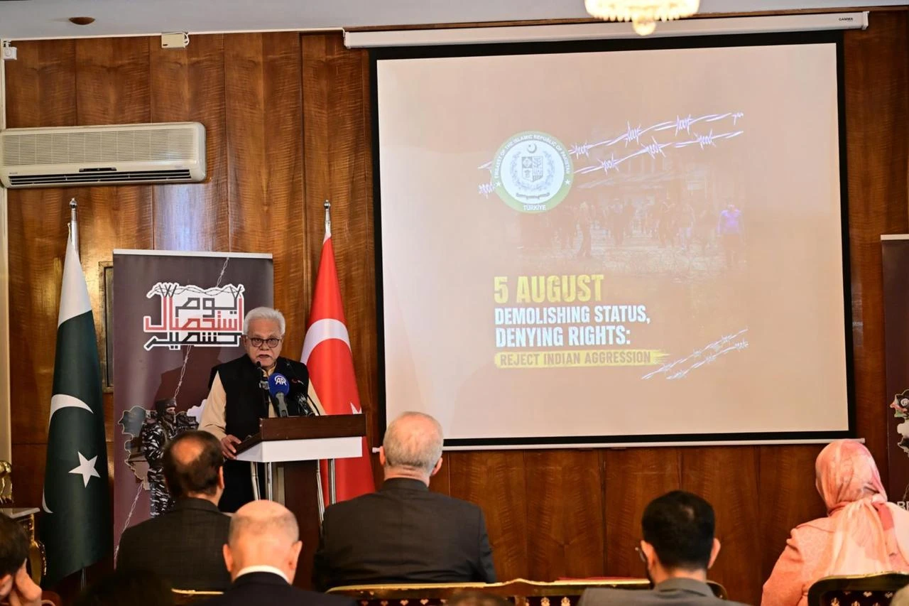 Pakistan envoy in Ankara says Kashmir issue vital for regional peace