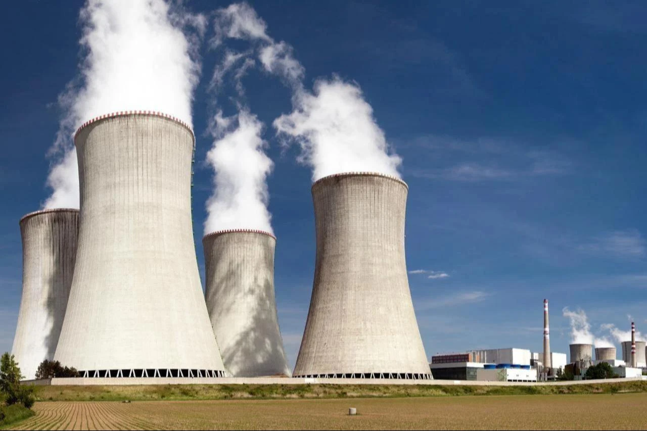 Dukovany nuclear power plant's cooling towers, Czech Republic, date and time undisclosed. (Photo via Adobe Stock)
