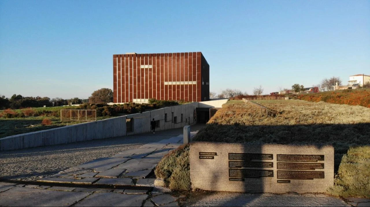 A view of Troy Museum in Canakkale, Türkiye. (AA Photo)