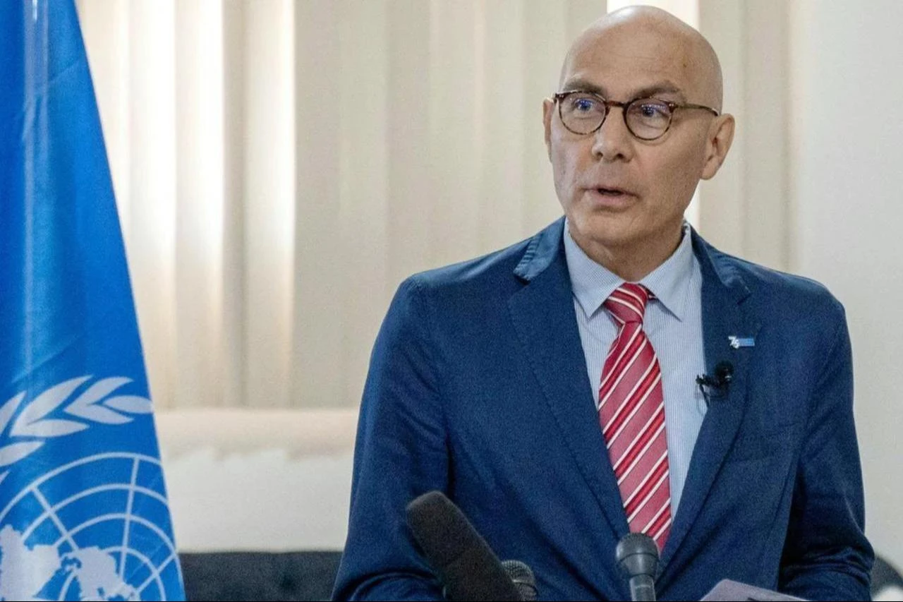 UN High Commissioner for Human Rights Volker Turk, accessed on May 27, 2025. (AFP Photo)