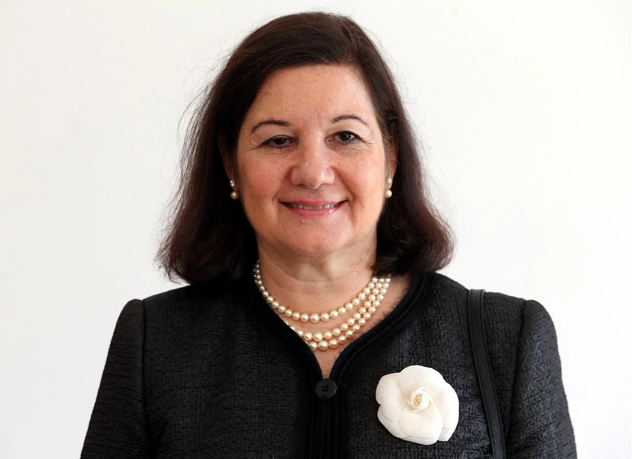 The new ambassador of Brazil, Maria Luiza Ribeiro Viotti, is pictured in Bellevue Palace in Berlin, Germany on July 18, 2013. (AFP File Photo)