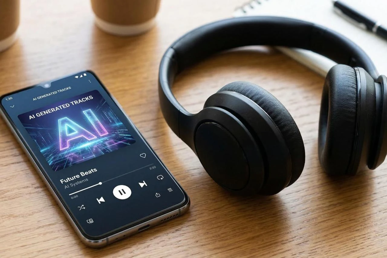AI music floods streaming platforms as artists fight for visibility and pay  