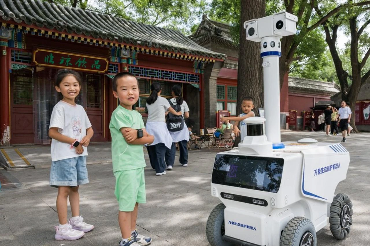 Beijing sends 72 robot ‘employees’ into city parks as temperatures rise