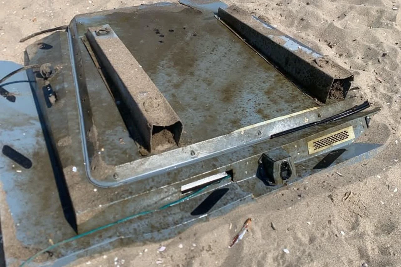 Unmanned surface vessel washes ashore in Türkiye’s Sakarya