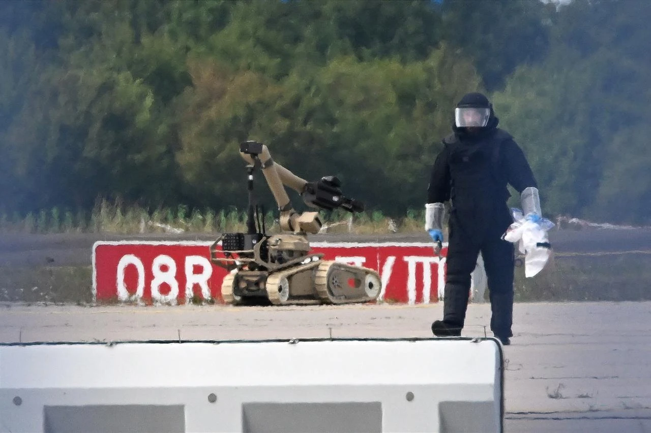 Explosive drone near Ukrainian plane triggers German security meeting