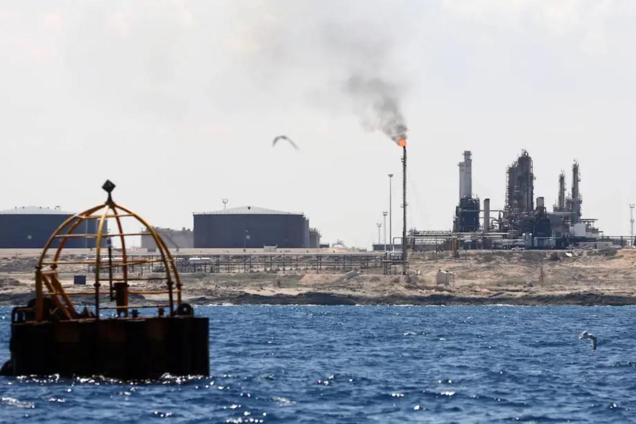 Drone hits naphtha tank at Libya’s Zawia refinery, causing leak