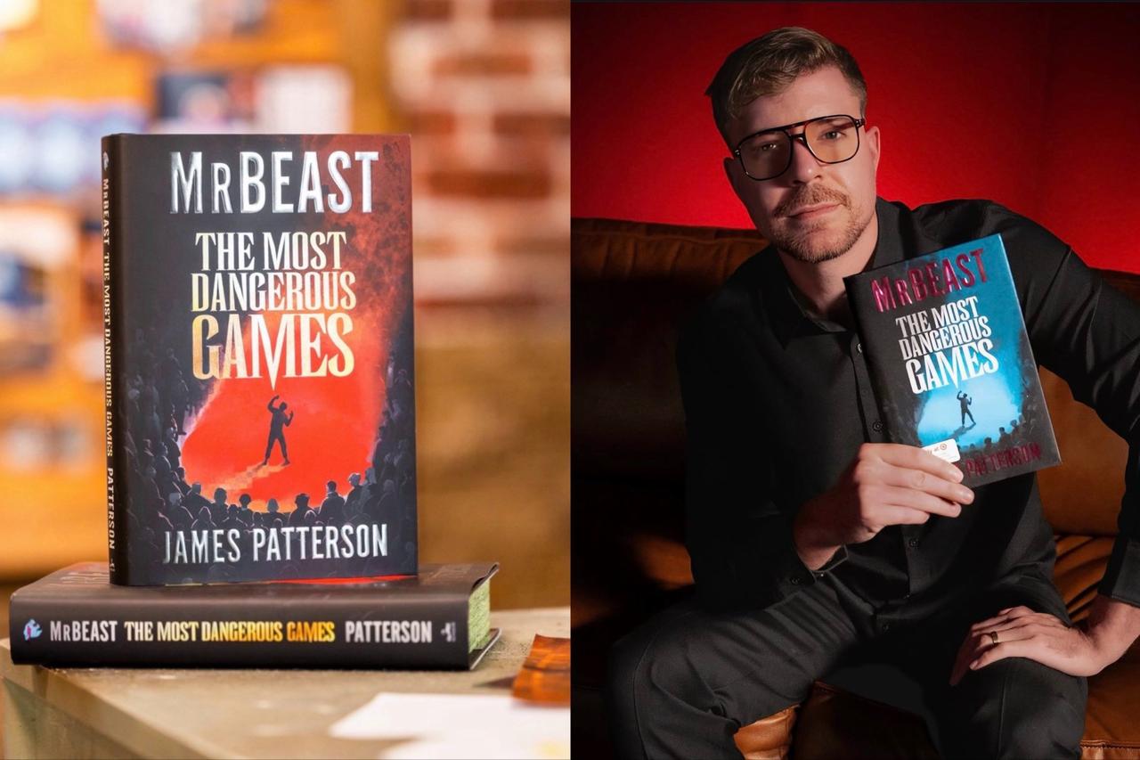 MrBeast, James Patterson novel debuts at No. 3 on bestseller list