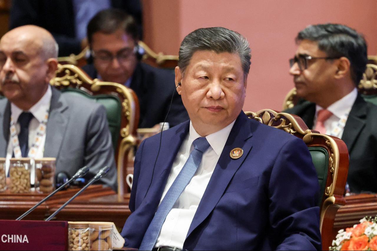 China's President Xi Jinping attends the 18th BRICS Summit in New Delhi on September 12, 2026. (AFP Photo)