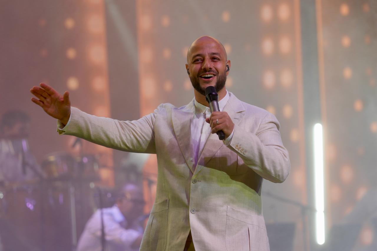Lebanese-born Swedish musician Maher Zain performs world tour concert in Istanbul
