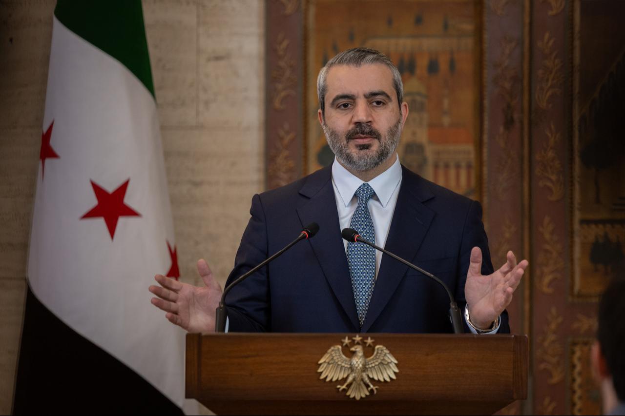 Turkish Foreign Minister Hakan Fidan and Syrian Foreign Minister Asaad Hassan al-Shaibani (pictured) held a joint press conference following their meeting in Damascus, Syria on Sept. 13, 2026. (AA Photo)