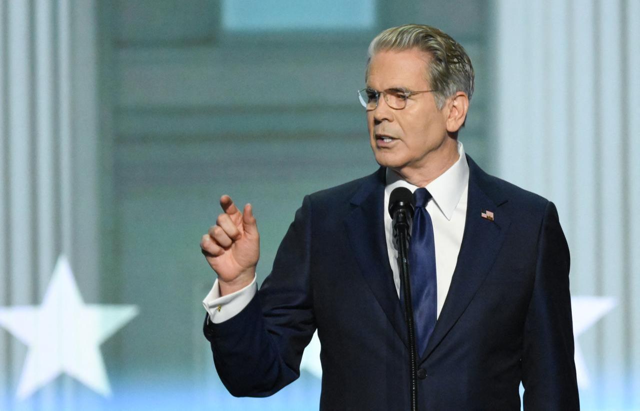US Secretary of Treasury Scott Bessent speaks during the Republican National Midterm Convention at the American Airlines Center in Dallas, Texas on Sept. 9, 2026. (AFP Photo)