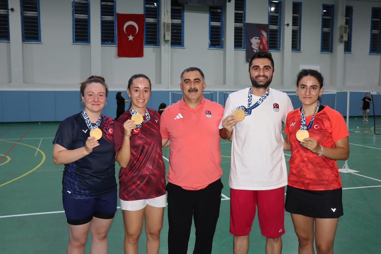 Erzincan badminton players chase Olympic after Mediterranean gold