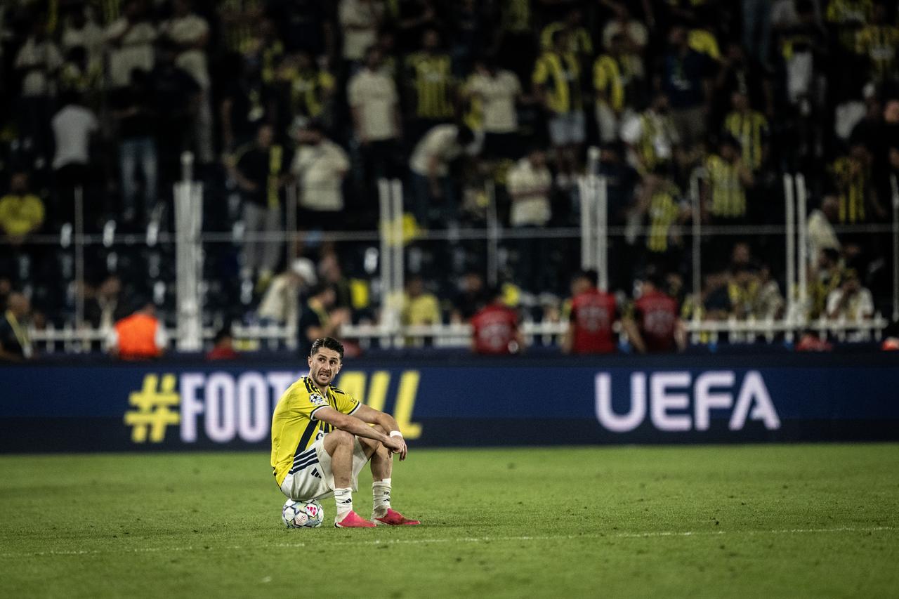 Ismail Yuksek of Fenerbahce is seen during the UEFA Champions League 2026/27 league phase Matchday 1 match between Fenerbahce and Roma at Chobani Stadium in Istanbul, Türkiye, on September 10, 2026. (AA Photo)