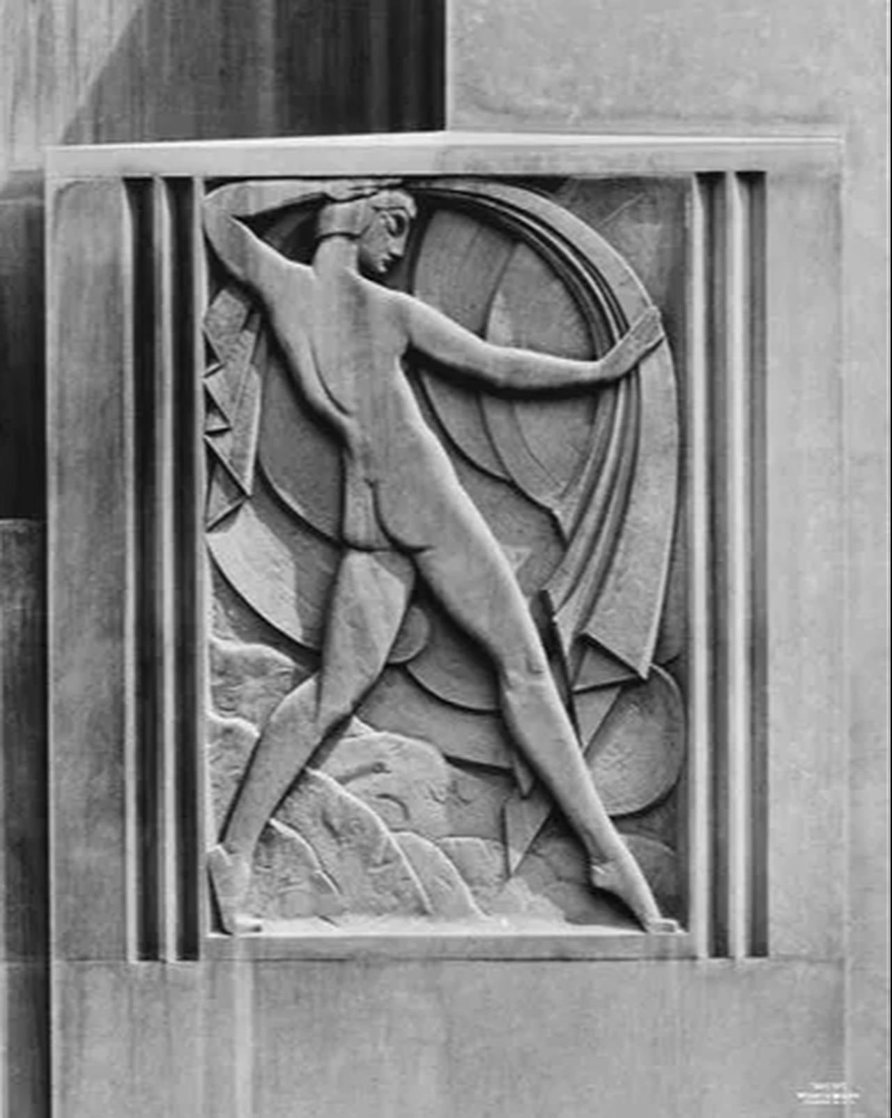 One of the two friezes destroyed during the construction of Trump Tower, which had previously been promised to the Metropolitan Museum of Art. (Image via Medium)