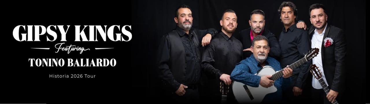 The official poster of the Gipsy Kings concert in Istanbul. (Photo via biletix.com)