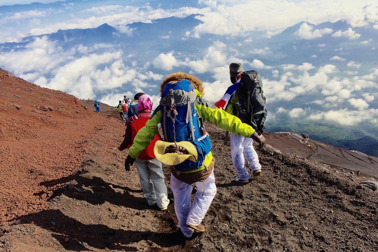 Japan to bill off-season Mount Fuji climbers for rescue flights