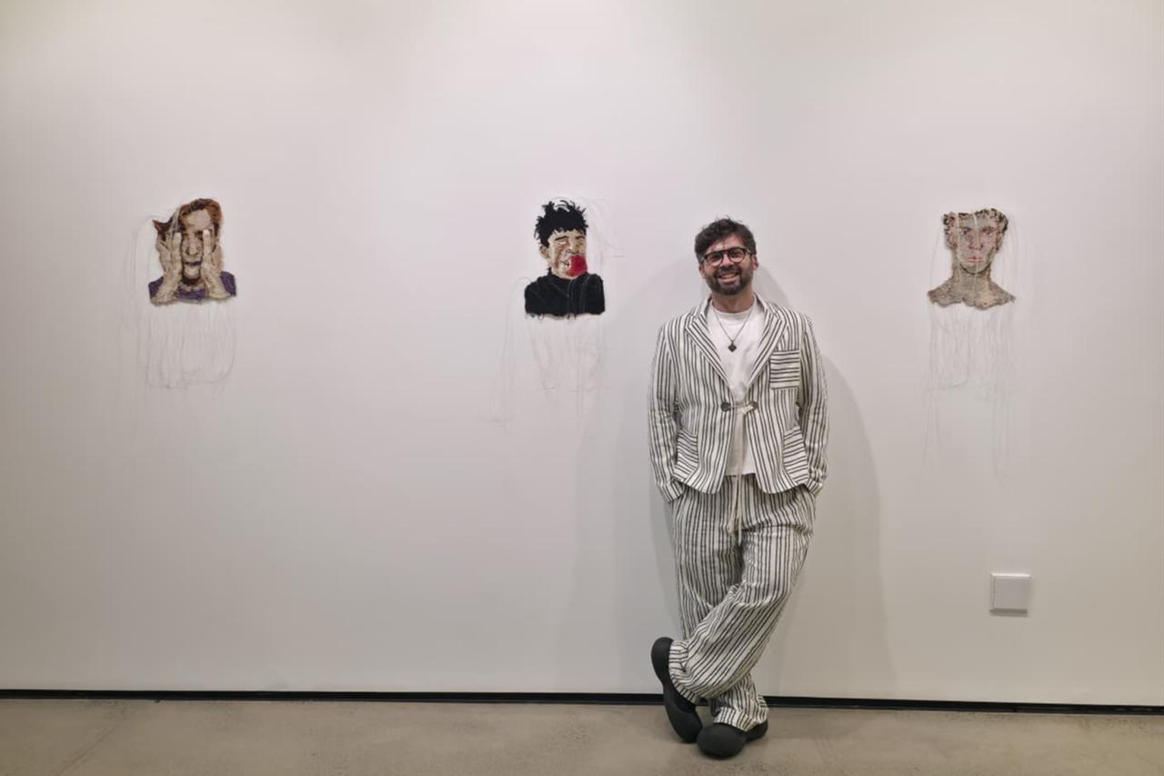 Turkish textile artist Firat Neziroglu opens 'In Between' exhibition in New York