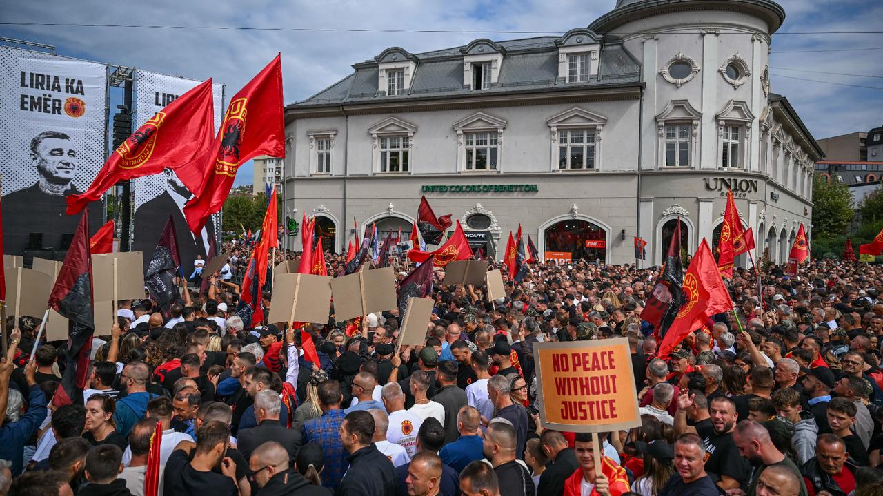 Kosovo crowd falls silent as ex-president Thaci gets 25 years for war crimes
