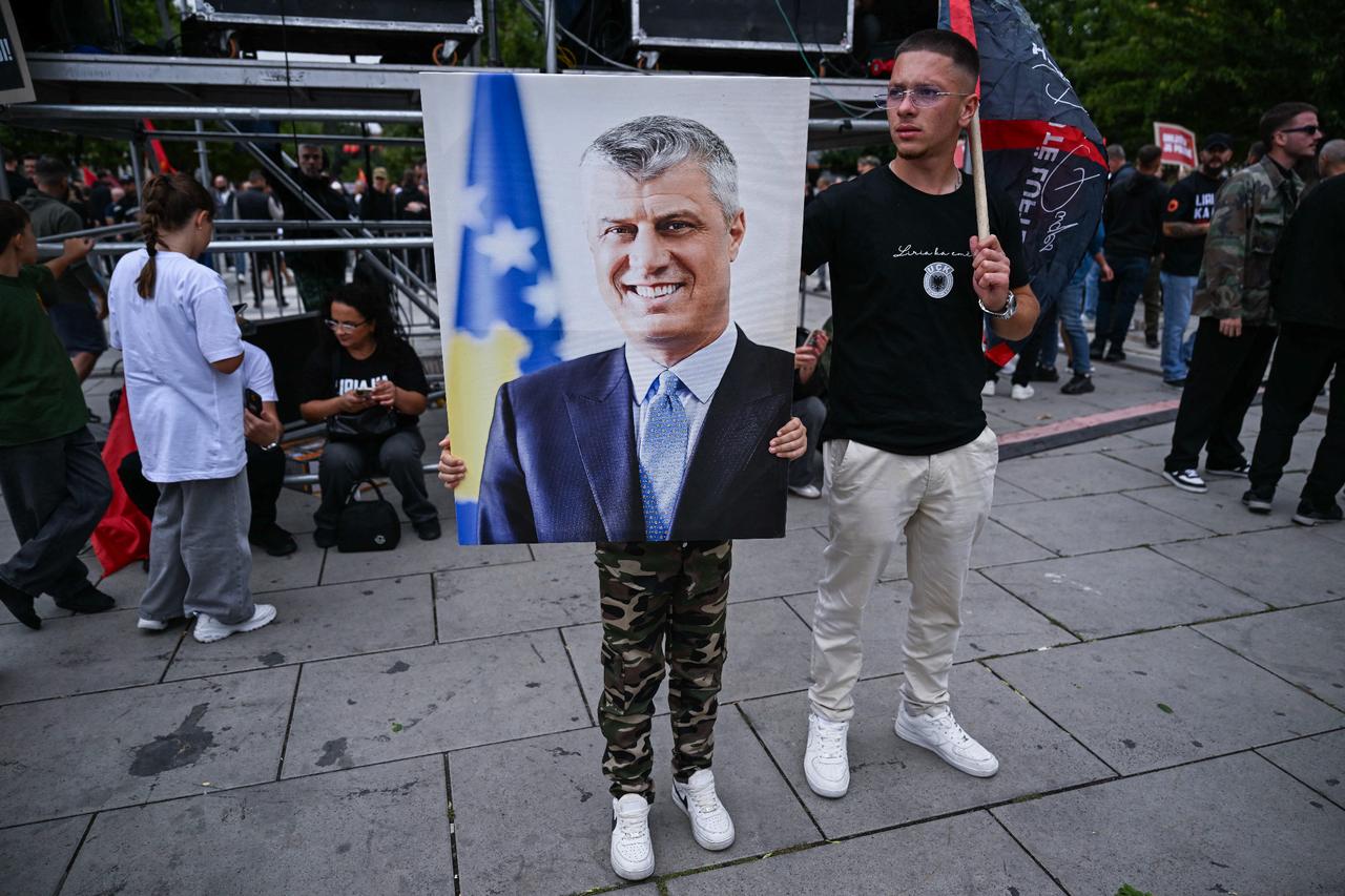 Kosovo's former president Hashim Thaci sentenced to 25 years for war crimes