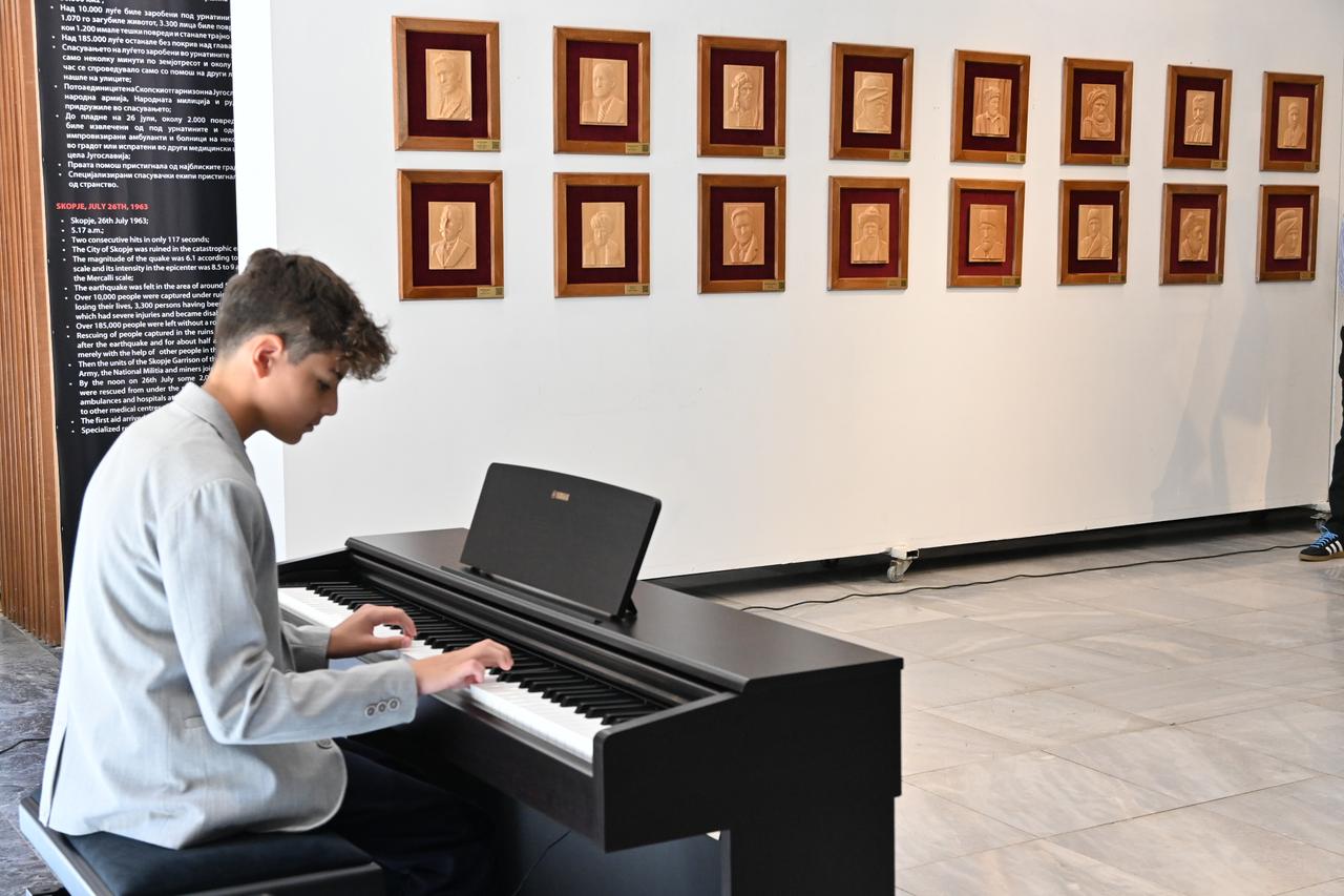 Exhibition in Skopje honors figures who shaped Turkish language