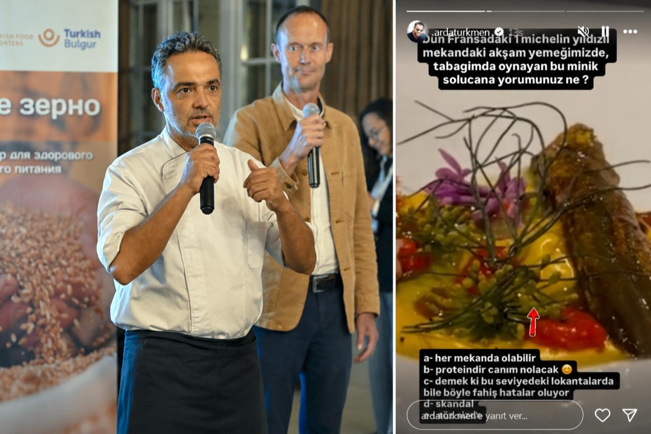 Extra protein? Turkish chef finds worm on plate at Michelin-starred French restaurant Image