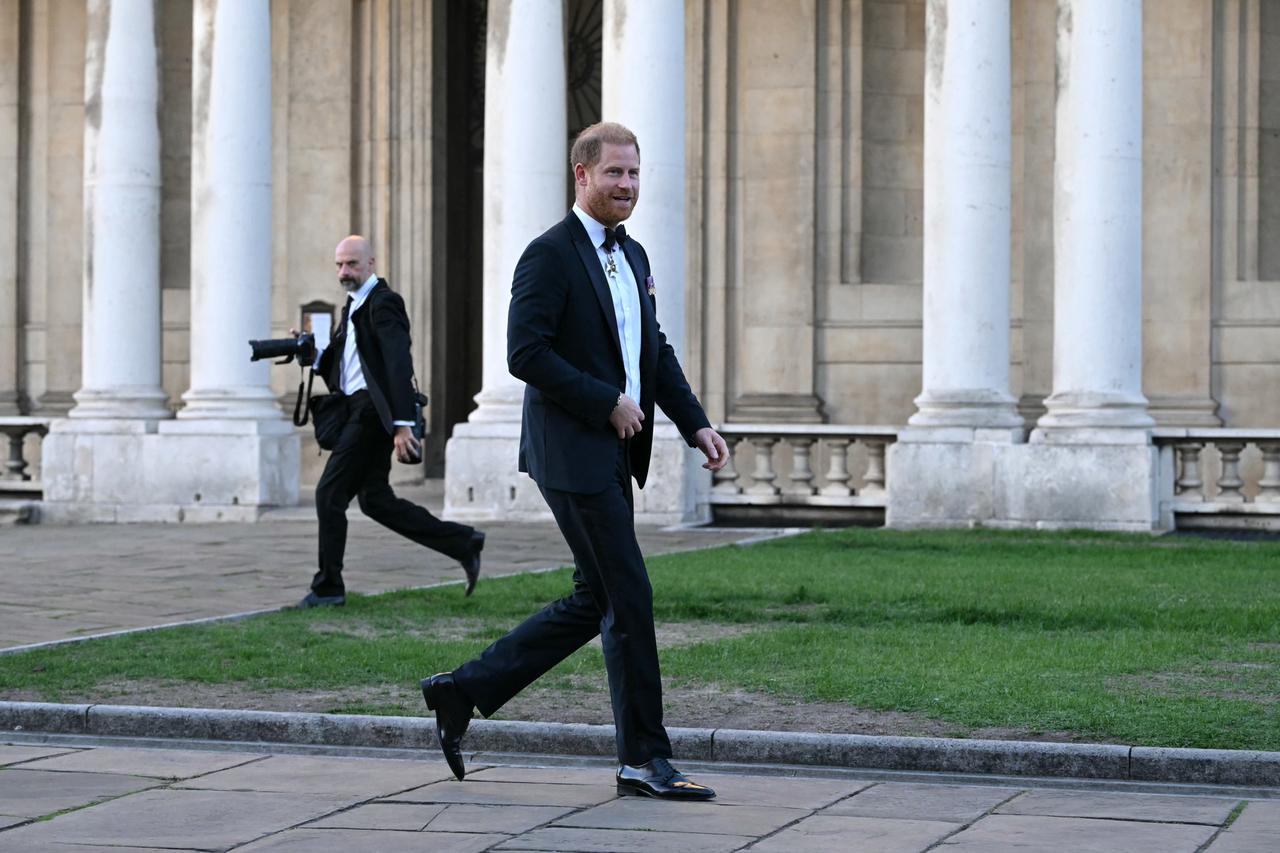 Harry makes first public outing since UK return