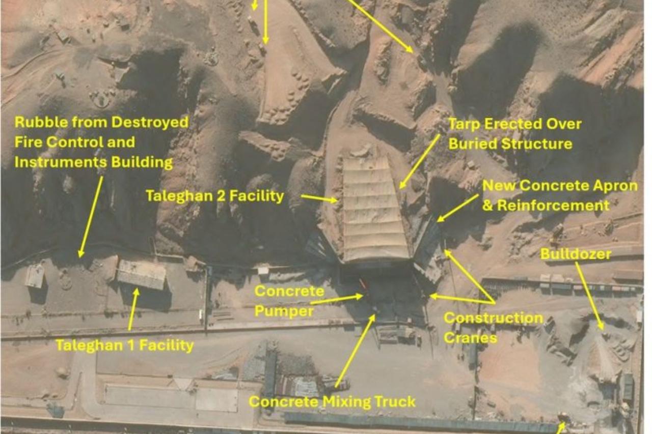 Iran rapidly rebuilding Taleghan 2 nuclear-linked facility, says watchdog