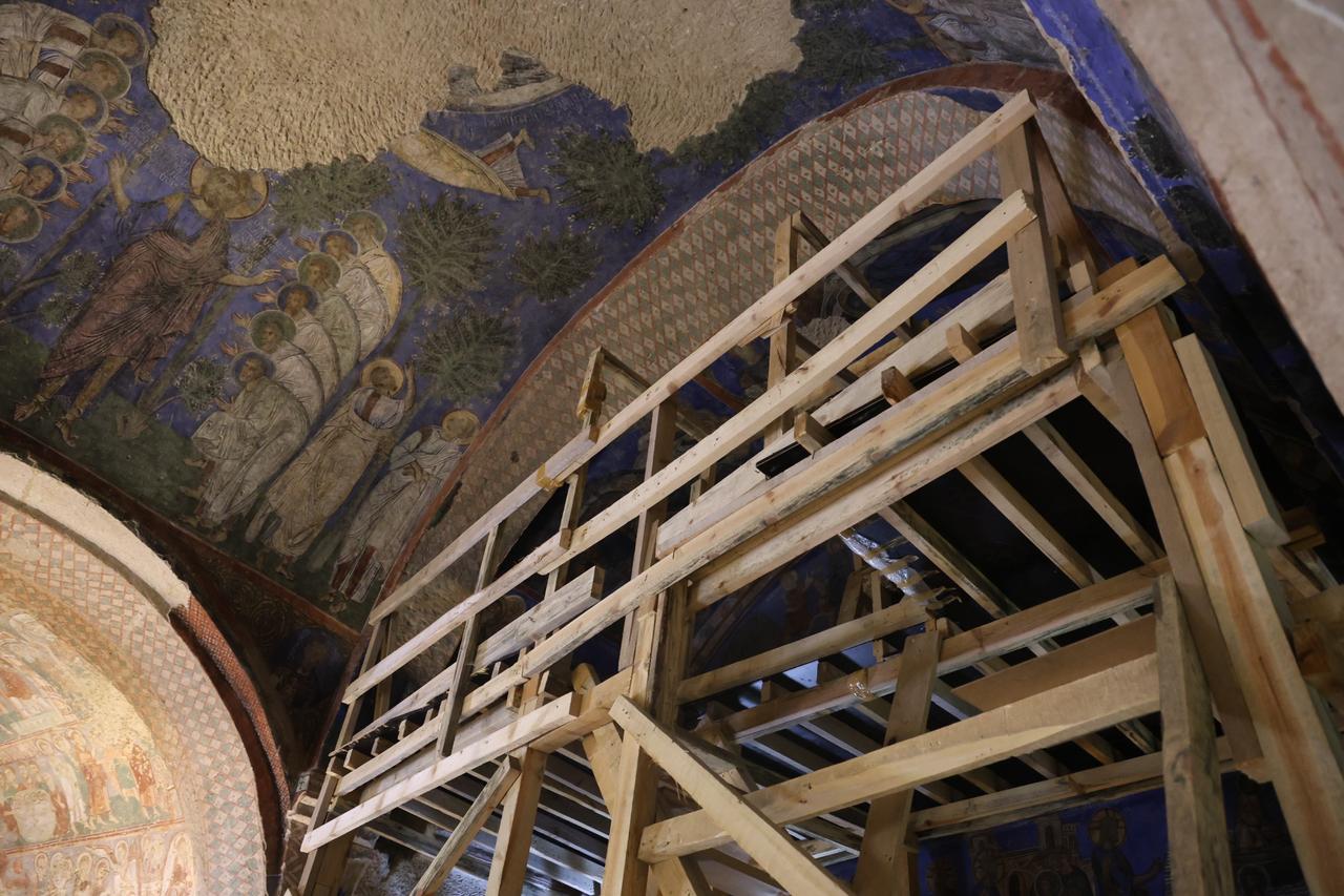 Italian, Japanese scientists join efforts to protect Cappadocia's frescoes