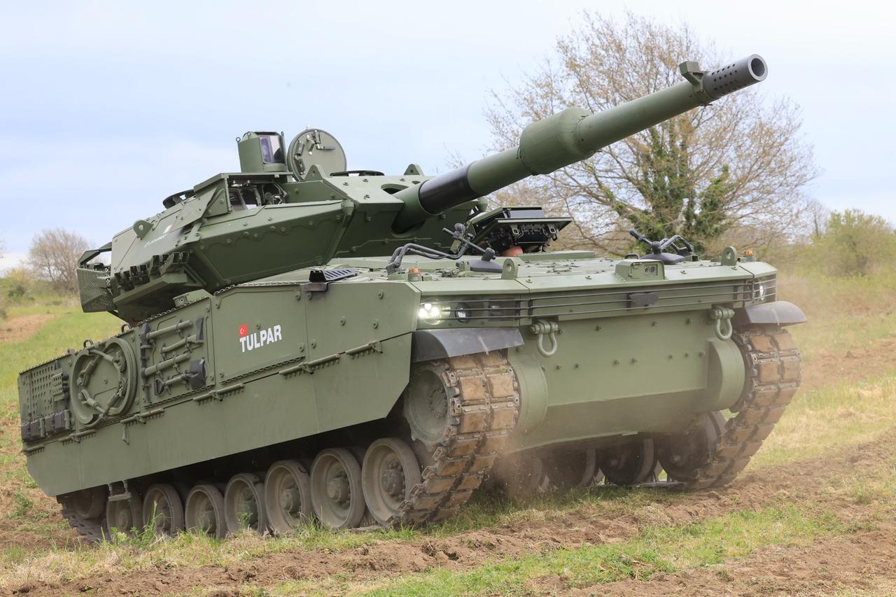 Turkish medium tank Tulpar completes firing tests with Leonardo's HITFACT turret