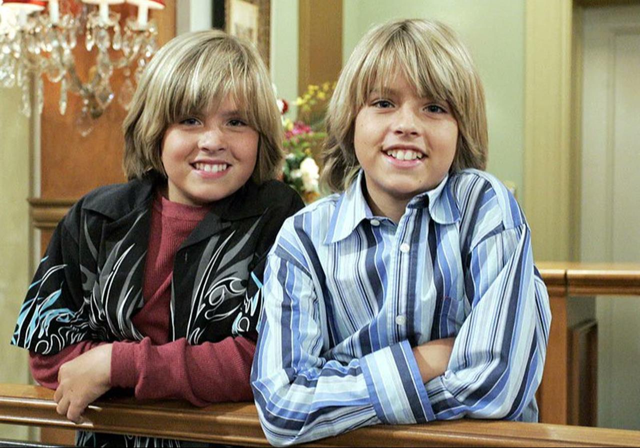 Disney stars Dylan Sprouse and Cole Sprouse as children. (Photo via X/@ChildhoodShows)