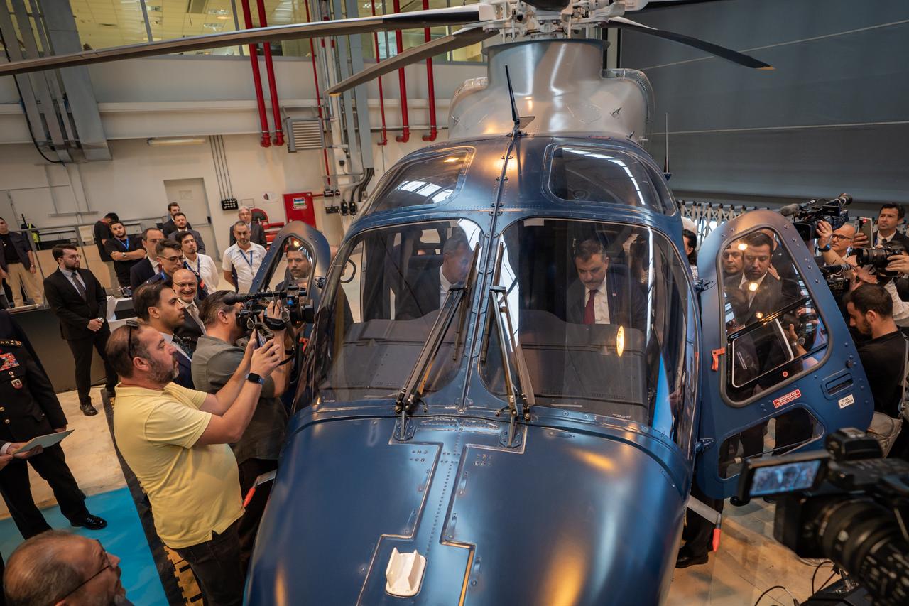 Türkiye's domestically produced GOKBEY helicopter joins police fleet