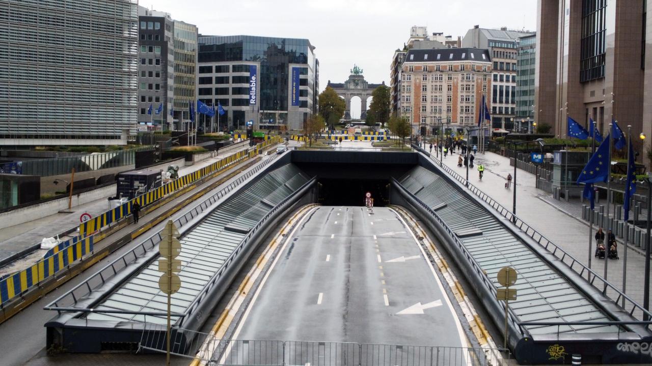 Brussels streets fall silent for annual Car-Free Sunday