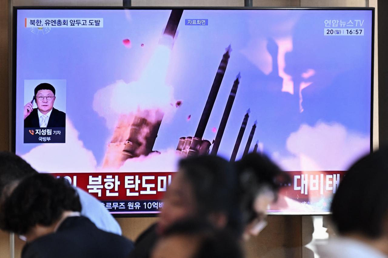 North Korea fires ballistic missile into East Sea, Seoul says