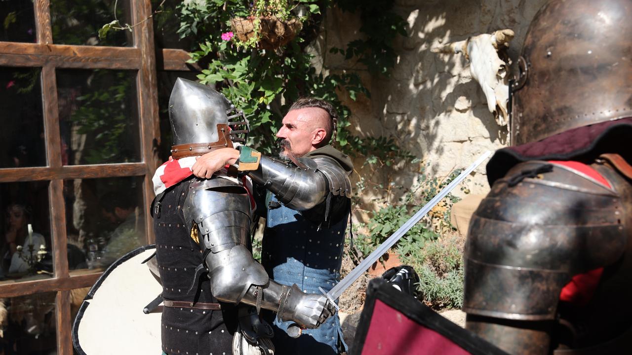 Cardboard knights and costumes take over Cappadocia’s medieval fair