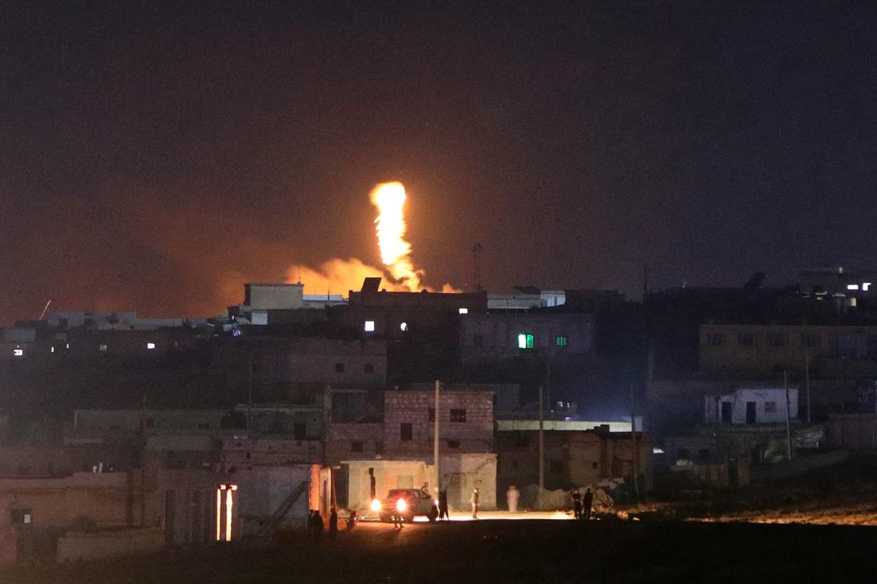 Series of explosions hits military ammunition site near Aleppo