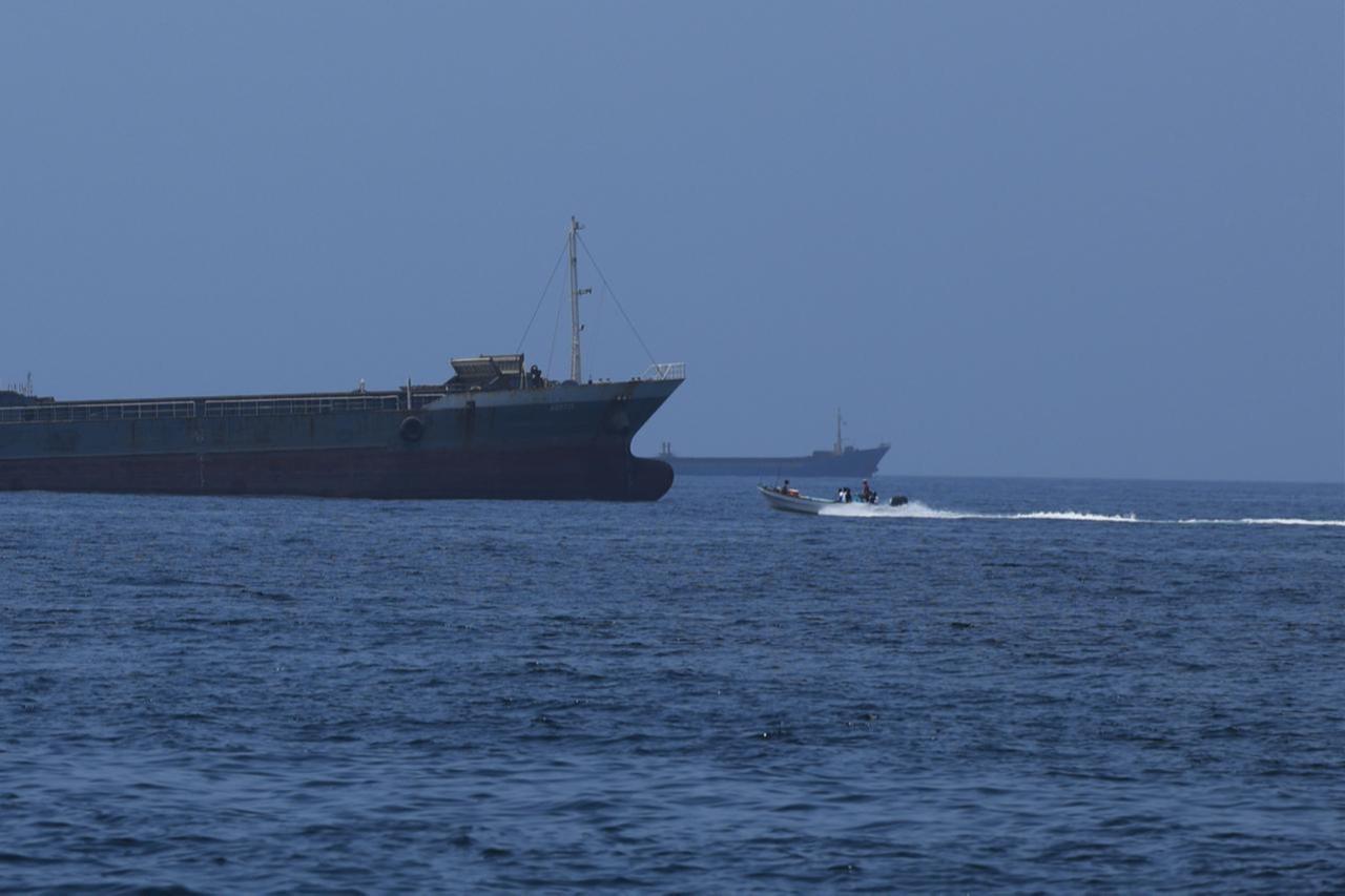 Tanker hit by unknown projectile in Strait of Hormuz, 2 injured