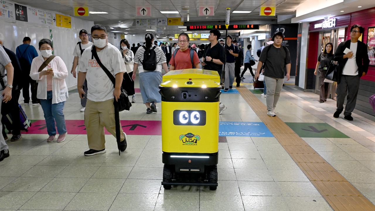 Tokyo tests robotic trash bins at world's busiest train station