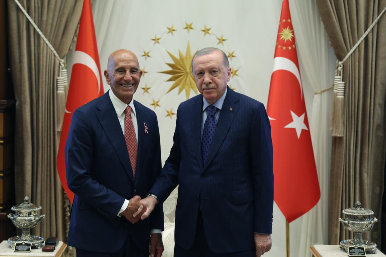 US Envoy Barrack says S-400 issue will be resolved, cites strong Erdogan-Trump ties