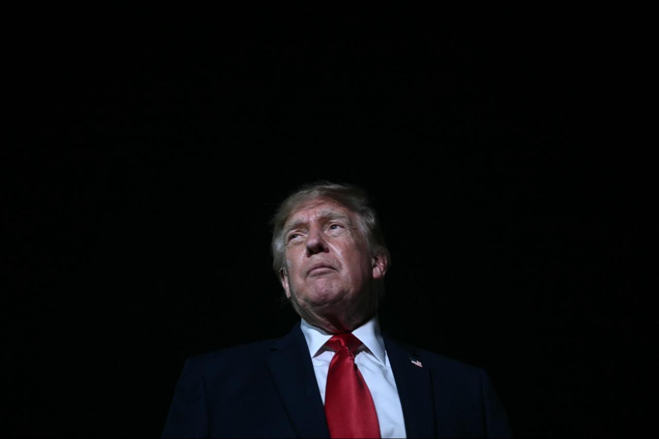 US President Donald Trump speaks to the media prior to boarding Air Force One at Joint Base Andrews, Maryland on September 11, 2026. (AFP Photo)